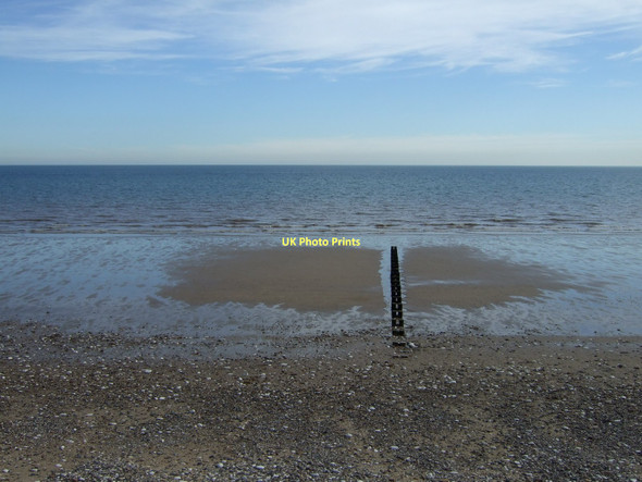 Photo 6"x4" Groyne and beach, Bridlington Bridlington c2011