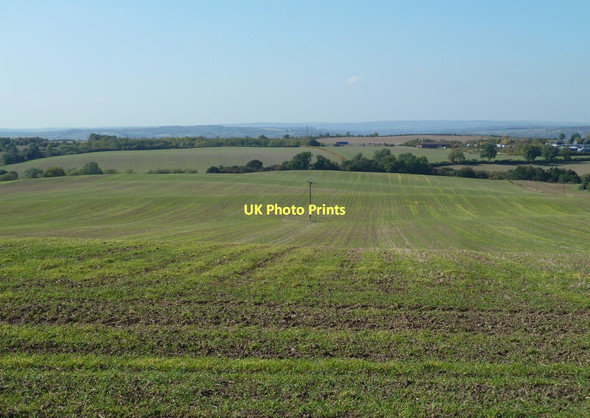 Photo 6"x4" Open fields west of Winney Lane Harthill\/SK4980 c2011