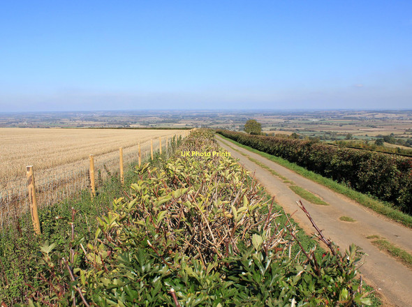 Photo 6"x4" View from Ebrington Hill Hidcote Bartrim c2011