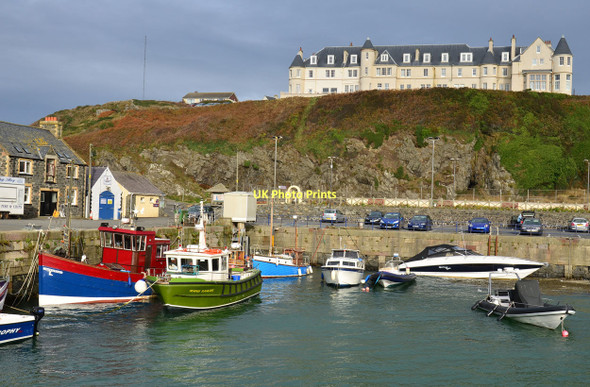Photo 6"x4" Portpatrick harbour and hotel Portpatrick c2011