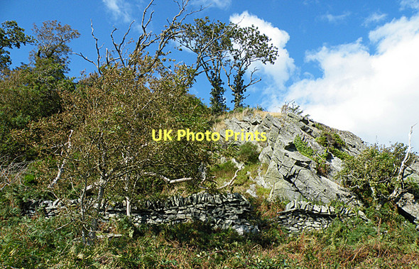 Photo 6"x4" Dalradian Schist Straad c2011