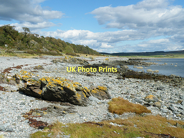 Photo 6"x4" Beach near Ardscalpsie Ardscalpsie Point c2011