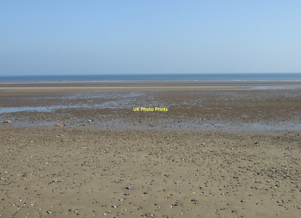 Photo 6"x4" Hunmanby Sands Filey c2011
