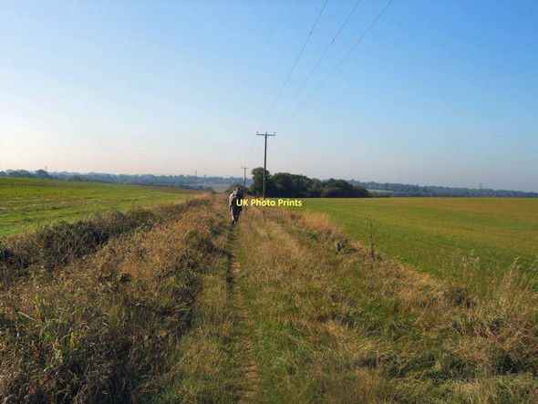 Photo 6"x4" Farm track near Fletching Fletching c2011