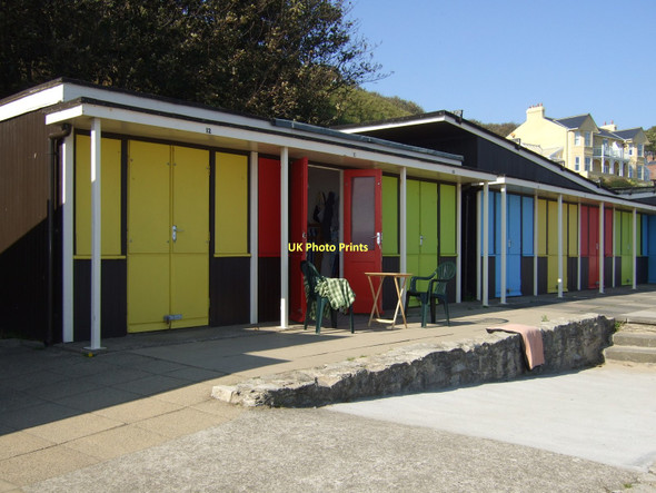 Photo 6"x4" Beach huts, Filey Filey c2011