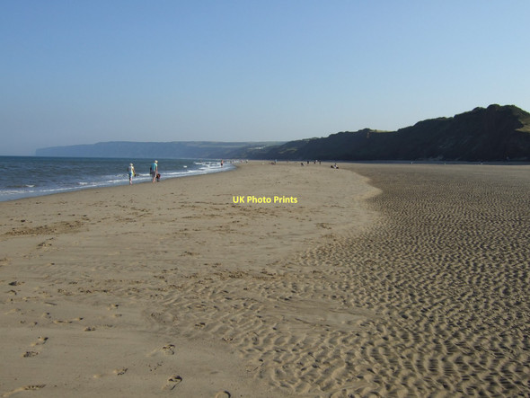 Photo 6"x4" Beach, Hunmanby Gap Hunmanby Moor c2011