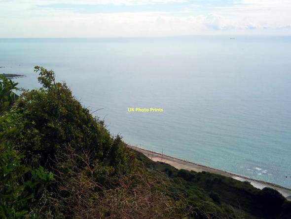 Photo 6"x4" East Cliff & Warren Country Park Capel-le-Ferne c2011