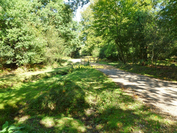Photo 6"x4" Gritnam, roadbridge Bank\/SU2807 c2011