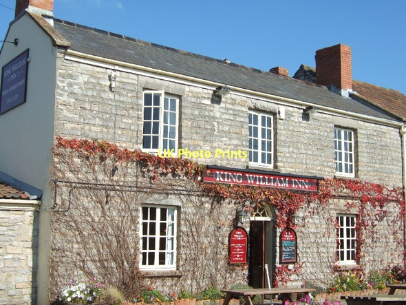 Photo 6"x4" King William Inn Catcott c2011