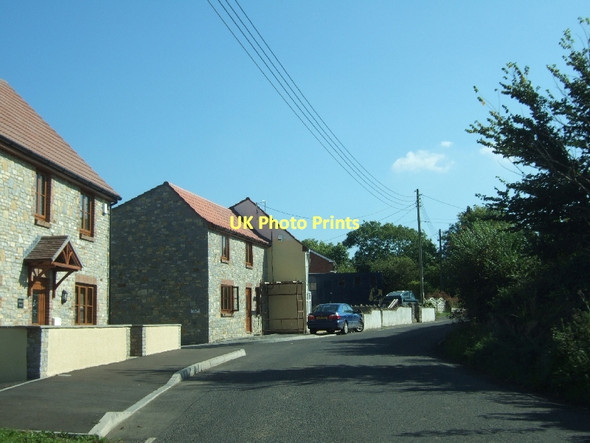 Photo 6"x4" Modern houses on east of Catcott Catcott c2011