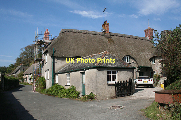 Photo 6"x4" Holbeton: Mothecombe village Mothecombe c2011