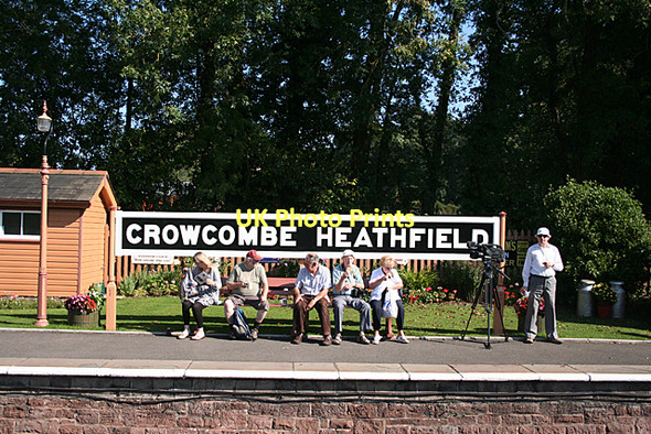 Photo 6"x4" Crowcombe: in between trains Coursley c2011
