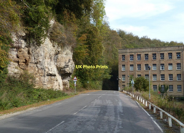 Photo 6"x4" Road towards Mill No 3, Pleasley Vale Shirebrook c2011