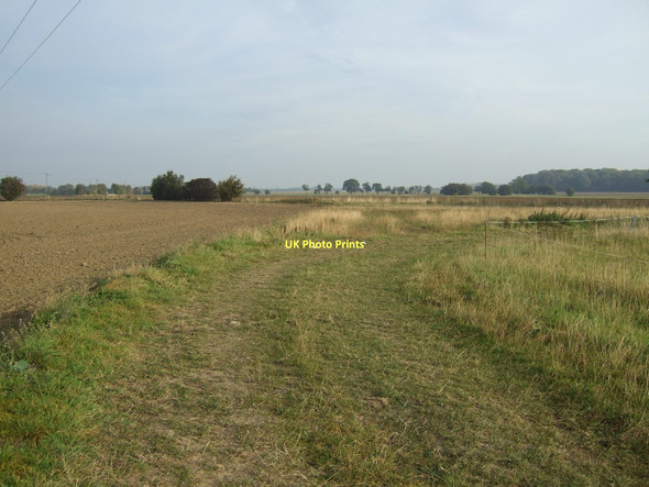 Photo 6"x4" Track towards Low Rest Park Farm (footpath) Biggin\/SE5434 c2011