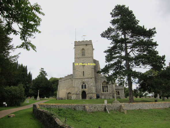Photo 6"x4" St Peter's Church, Moulton Moulton\/TL6964 c2011