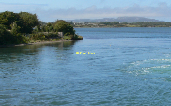 Photo 6"x4" The Inland Sea and Holyhead Mountain Four Mile Bridge c2011