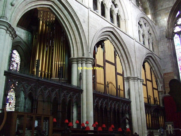 Photo 6"x4" The Organ in Bridlington Priory Bridlington c2011