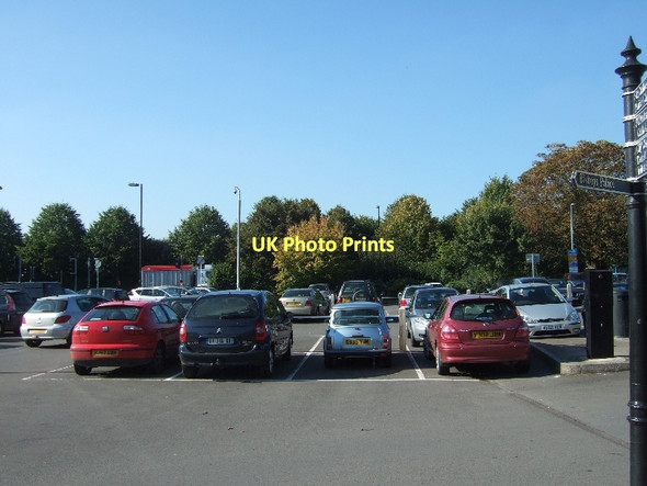 Photo 6"x4" Whiting Way car park Wells c2011