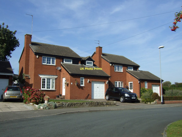Photo 6"x4" Houses of Longdike Lane, Kippax Garforth c2011