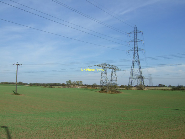 Photo 6"x4" Farmland off Back Newton Lane Ledston Luck c2011