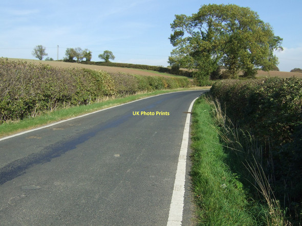 Photo 6"x4" Holy Rood Lane heading east Ledsham\/SE4529 c2011