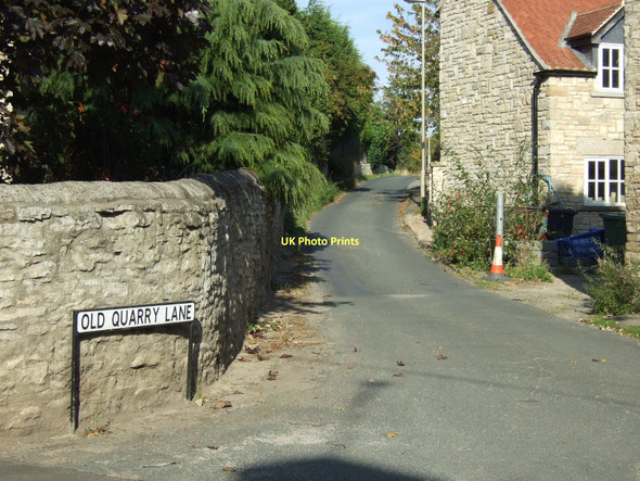Photo 6"x4" Old Quarry Lane, Lumby Lumby c2011