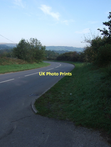 Photo 6"x4" A3121 to the south of its junction with A38 Cheston c2011