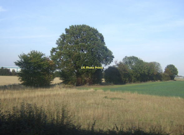Photo 6"x4" Farmland near South Milford Sherburn in Elmet c2011