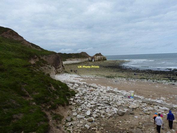 Photo 6"x4" Across Thornwick Bay North Landing c2011