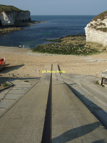 Photo 6"x4" Former lifeboat launching ramp, Flamborough North Landing North Landing c2011