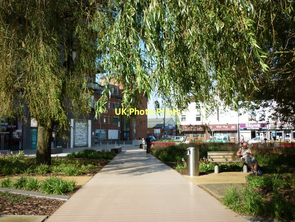 Photo 6"x4" A public garden at The Rock, Bury Bury\/SD8010 c2011