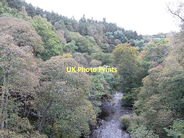 Photo 6"x4" River North Esk Penicuik c2011