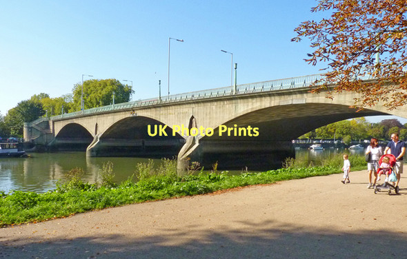 Photo 6"x4" Twickenham Bridge Richmond\/TQ1874 c2011