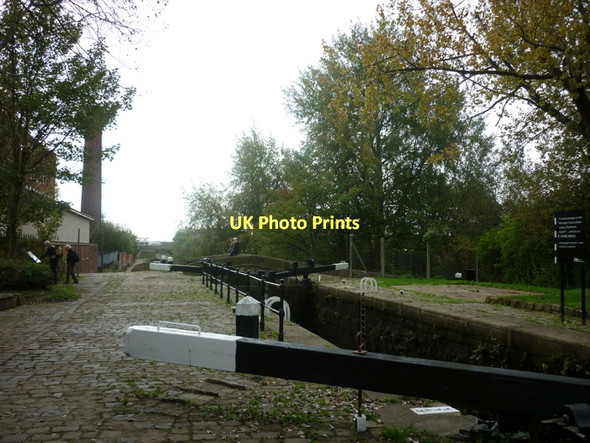Photo 6"x4" Lock #65, Rochdale Canal Failsworth c2011