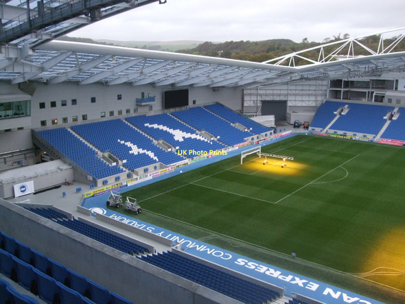 Photo 6"x4" North Stand - Amex Stadium Coldean c2011