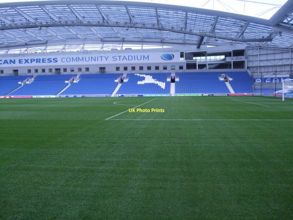Photo 6"x4" East Stand - Amex Stadium Coldean c2011