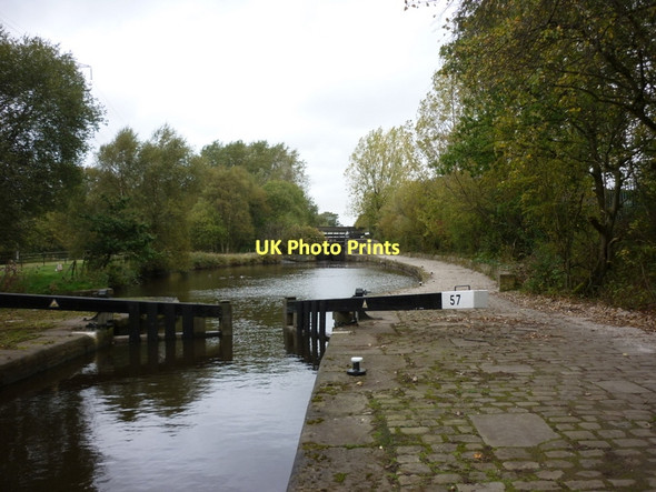 Photo 6"x4" Lock #57, Rochdale Canal Middleton\/SD8706 c2011