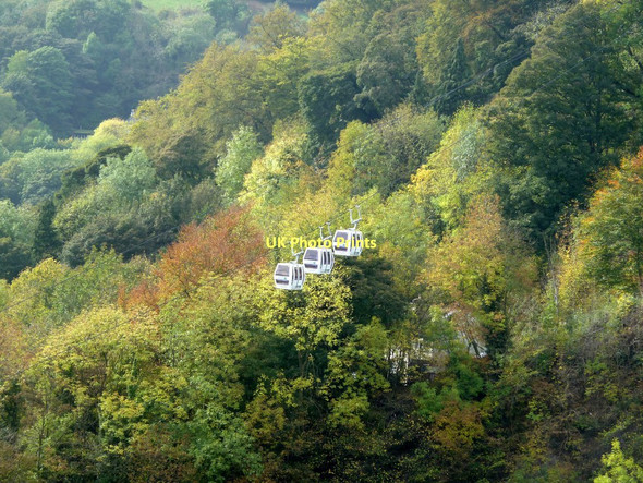 Photo 6"x4" Hanging above the trees Matlock c2011