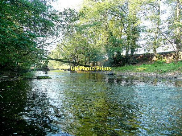 Photo 6"x4" The River Monnow near Kentchurch - downstream Kentchurch c2011