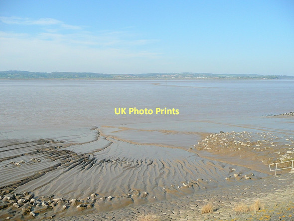 Photo 6"x4" The Severn estuary Bevington c2011