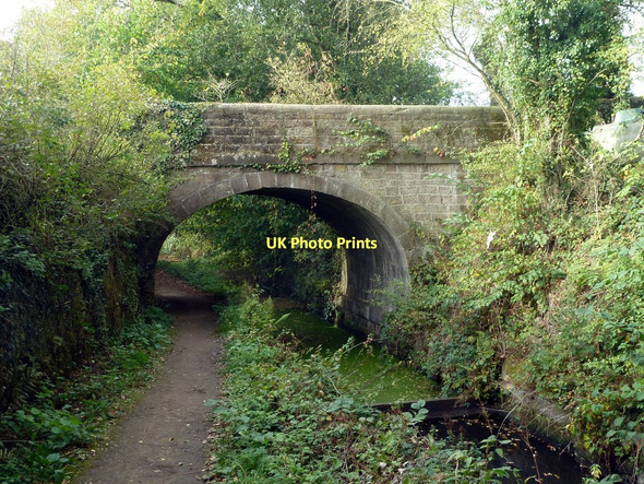 Photo 6"x4" Bridge over the Cromford Canal Crich Carr c2011