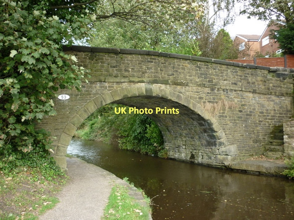 Photo 6"x4" Bridge #53, Rochdale Canal Littleborough\/SD9316 c2011