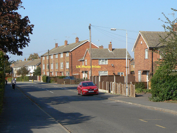 Photo 6"x4" Flats on Woodview Cotgrave c2011