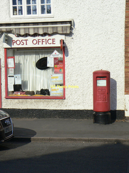 Photo 6"x4" Cotgrave Post Office postbox ref no NG12 161 Cotgrave c2011