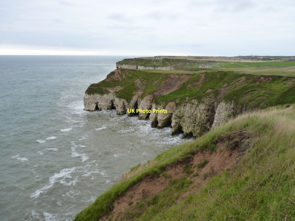 Photo 6"x4" The caves on North Cliff North Landing c2011
