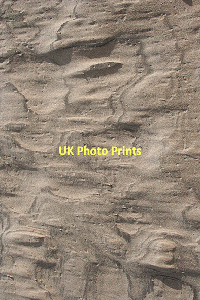 Photo 6"x4" Sand Patterns Lossiemouth c2011