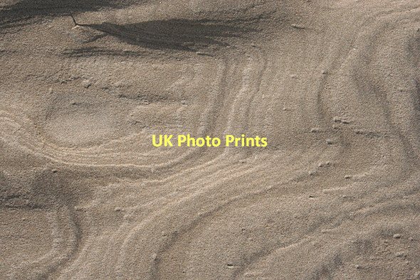 Photo 6"x4" Patterns in the Sand Lossiemouth c2011