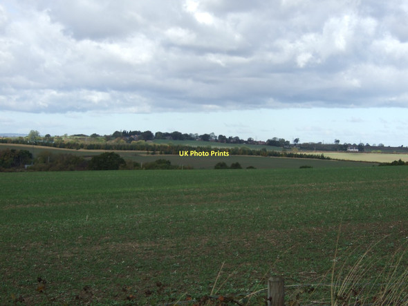 Photo 6"x4" Farmland off Swine Lane Foulby c2011