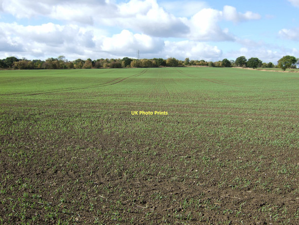Photo 6"x4" Farmland near Barnsley Canal Overtown\/SE3516 c2011