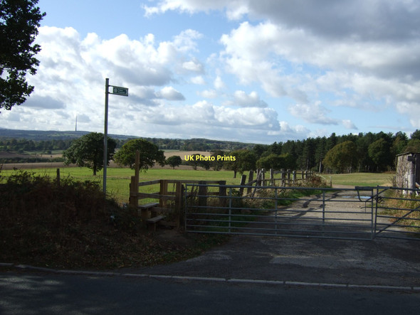 Photo 6"x4" Footpath off Haigh Lane Haigh\/SE2912 c2011